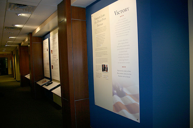 Exhibit design, 3-D map