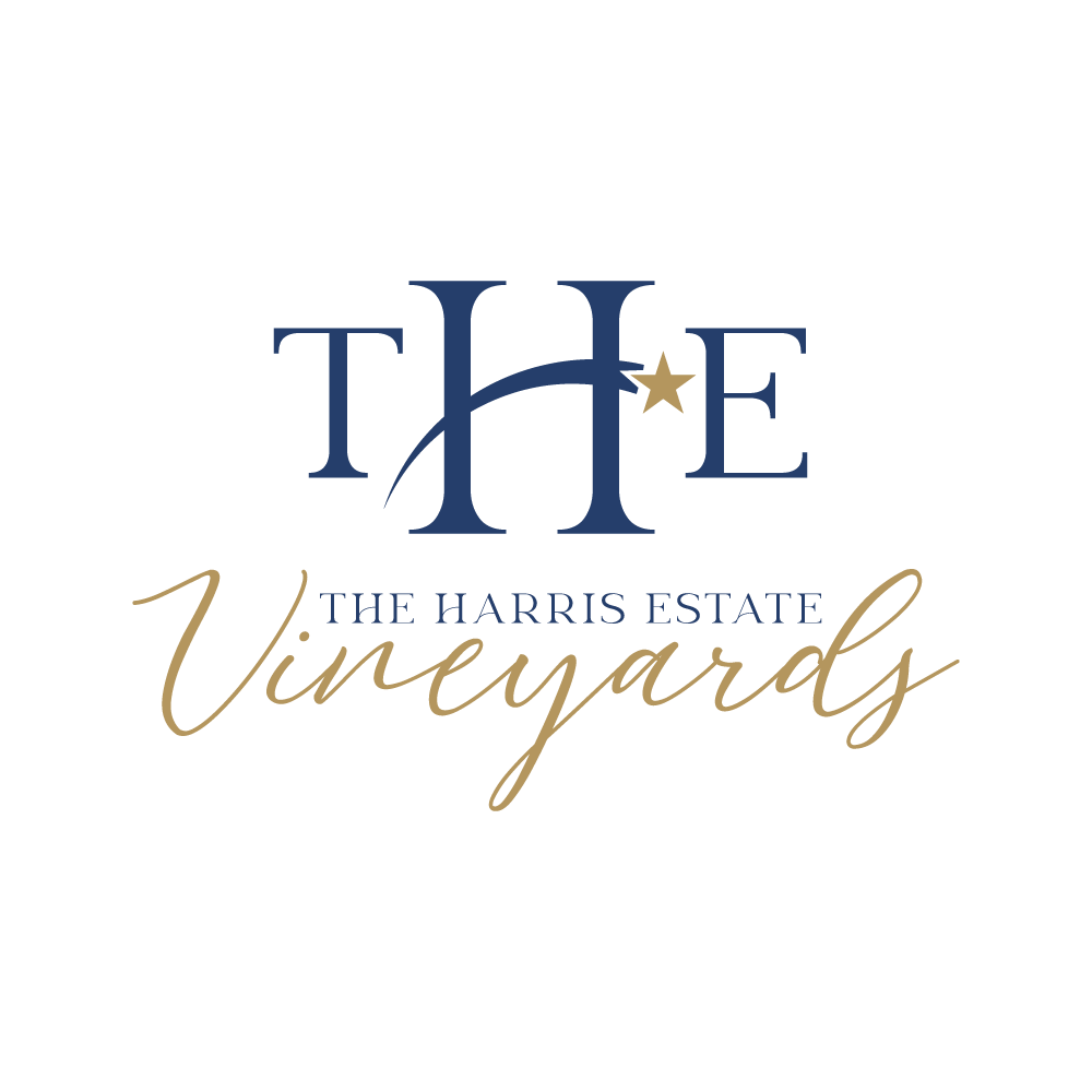 The Harris Estate & Vineyards branding