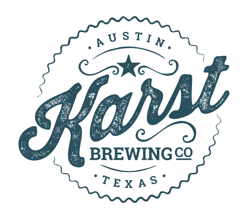 Karst Brewing Company logo design, Austin, Texas