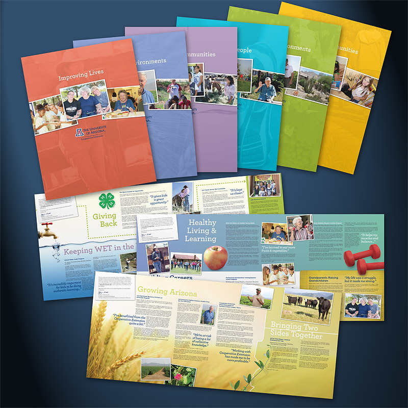University of Arizona Cooperative Extension, brochure designs